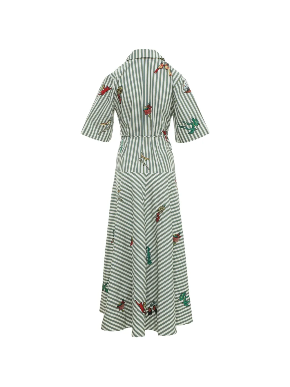 forever 21 green striped dress Forever Summer Striped Maxi Dress in Green