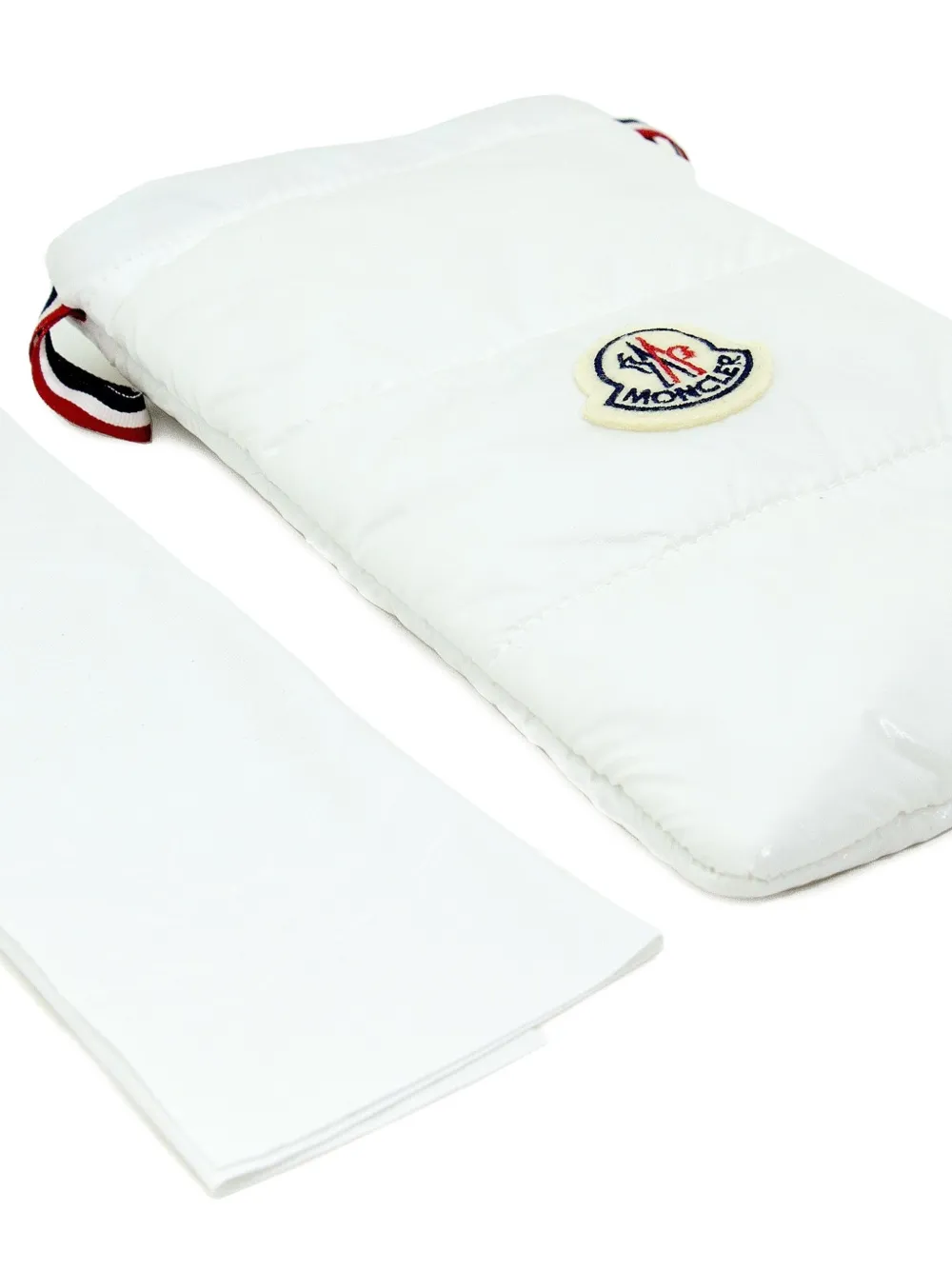 Moncler Eyewear Zonnebril met ovalen montuur Beige