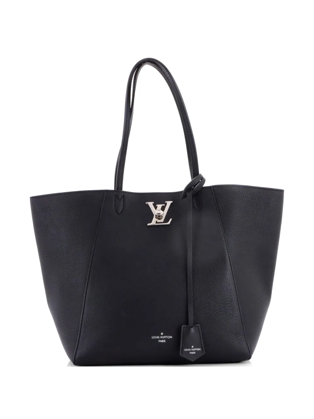 Louis Vuitton Pre-Owned Lockme Cabas Leather tote bag - Black