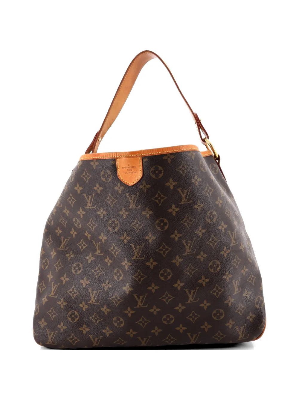 Louis Vuitton Pre-Owned Delightful Handbag Monogram Canvas MM hobo bag - Marrone