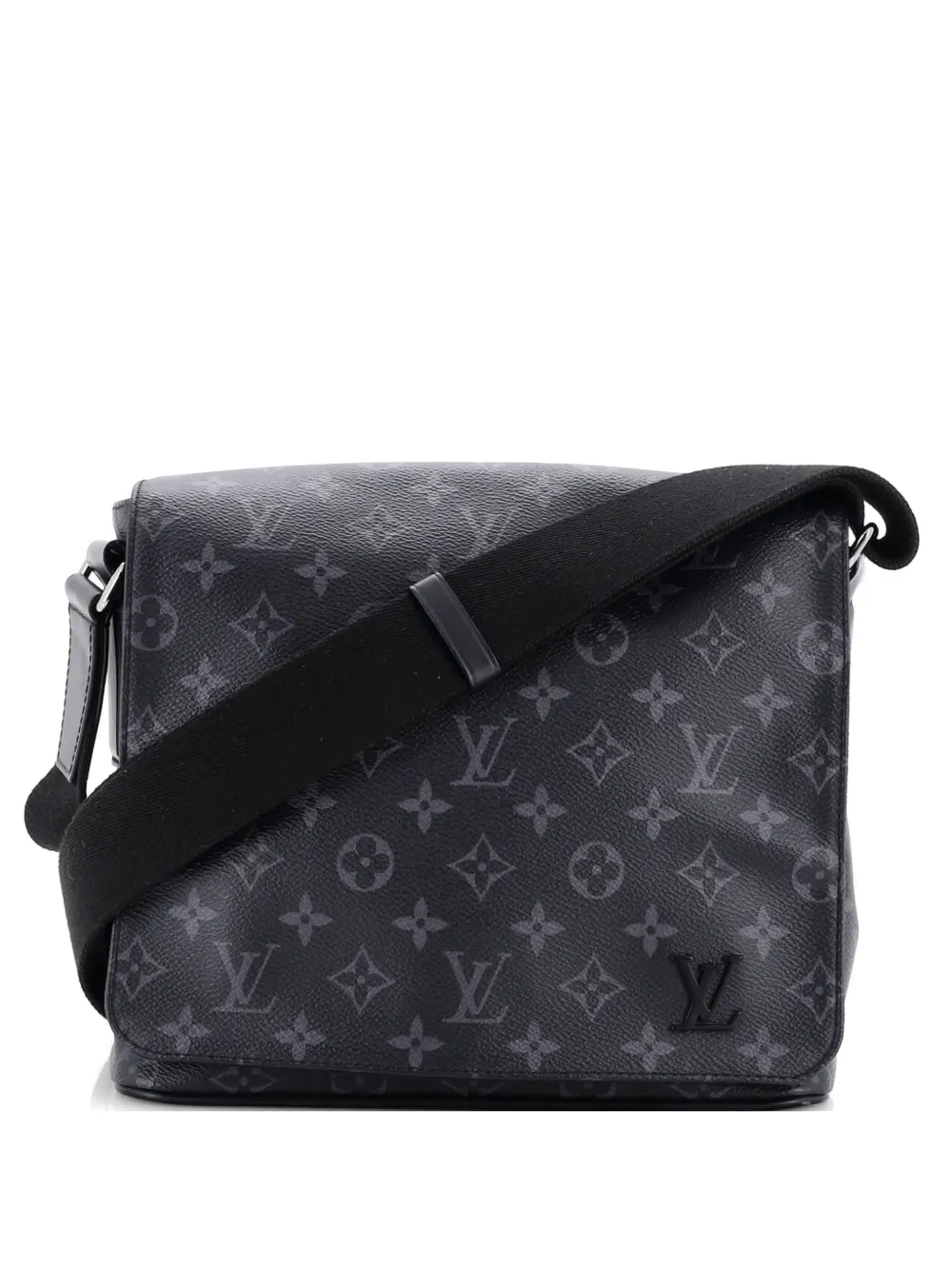 Louis Vuitton Pre-Owned District Messenger Bag Monogram Eclipse Canvas PM crossbody bag - Nero