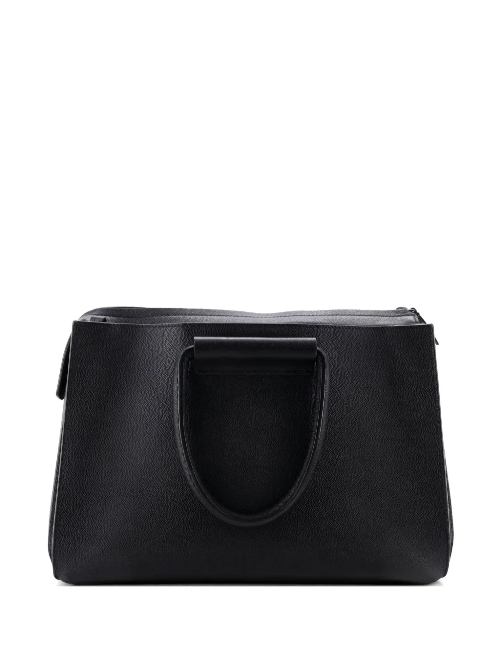 The Row Pre-Owned 12 Leather satchel - Nero