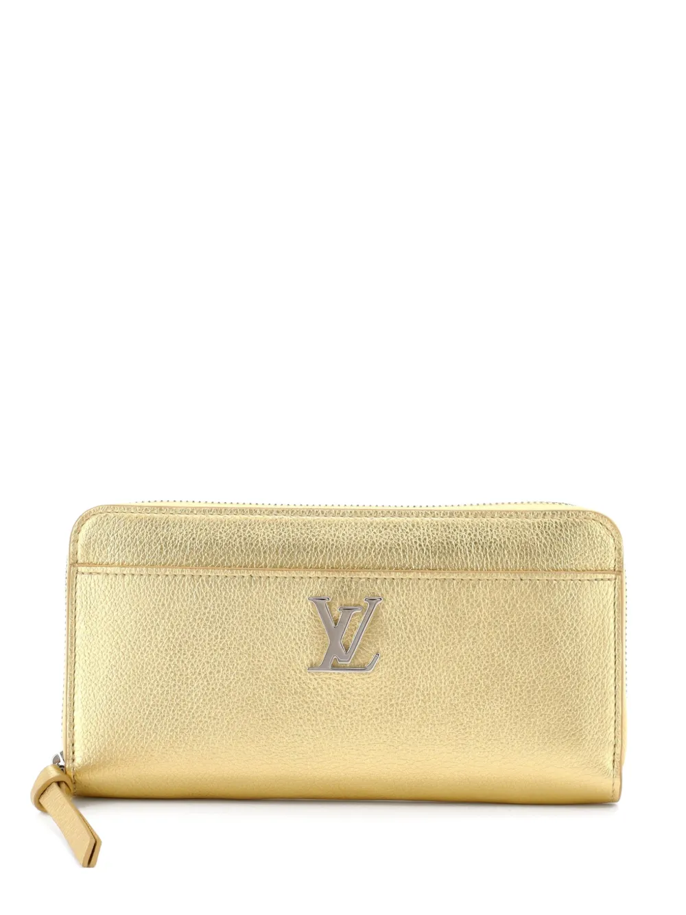 Louis Vuitton Pre-Owned Zippy Lockme Wallet Leather small wallets - Oro