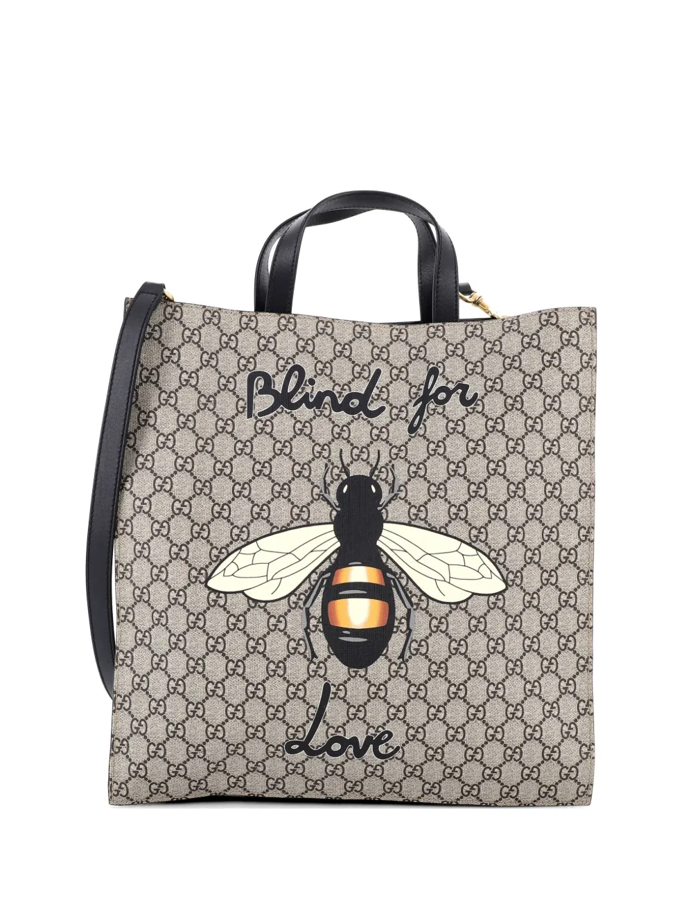 Gucci Pre-Owned Convertible Soft Open Printed GG Coated Canvas Tall tote bag - Marrone