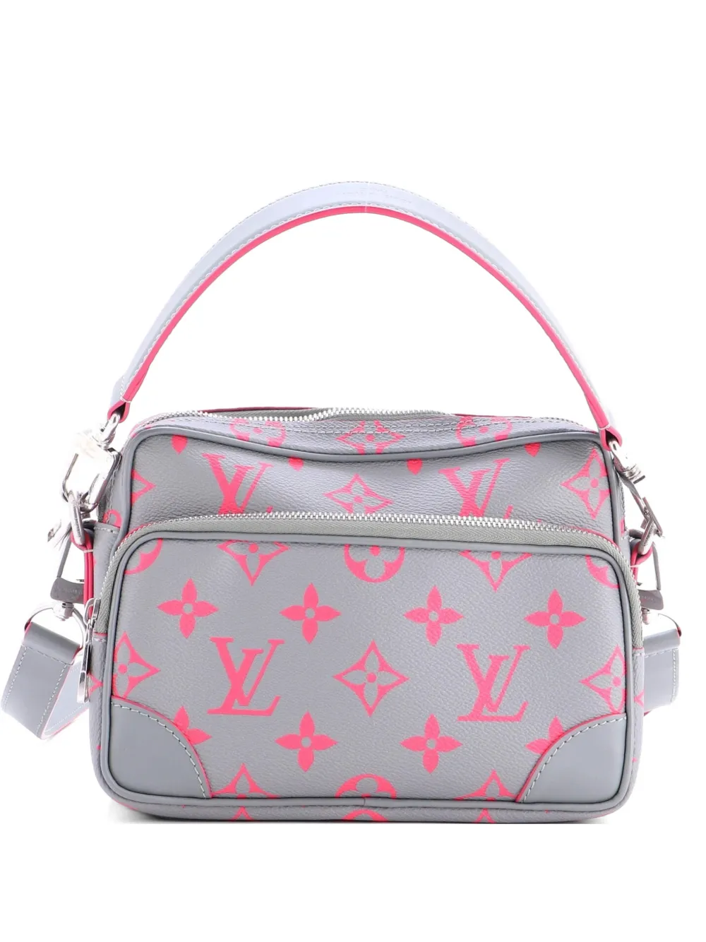 Louis Vuitton Pre-Owned Nil NM Messenger Bag Monogram Glow Canvas shoulder bag - Grau