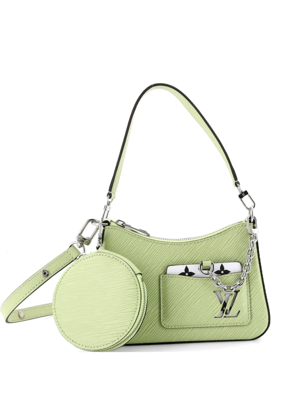 Louis Vuitton Pre-Owned Marellini Handbag Epi Leather shoulder bag - Verde