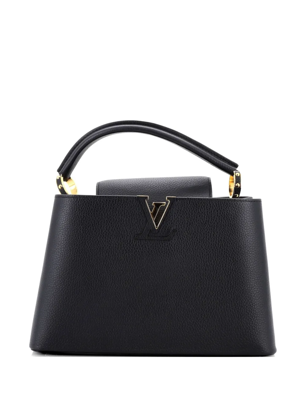 Louis Vuitton Pre-Owned Capucines Bag Leather PM satchel - Black