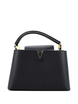 Louis Vuitton Pre-Owned カプシーヌ PM ハンドバッグ | ブラック 