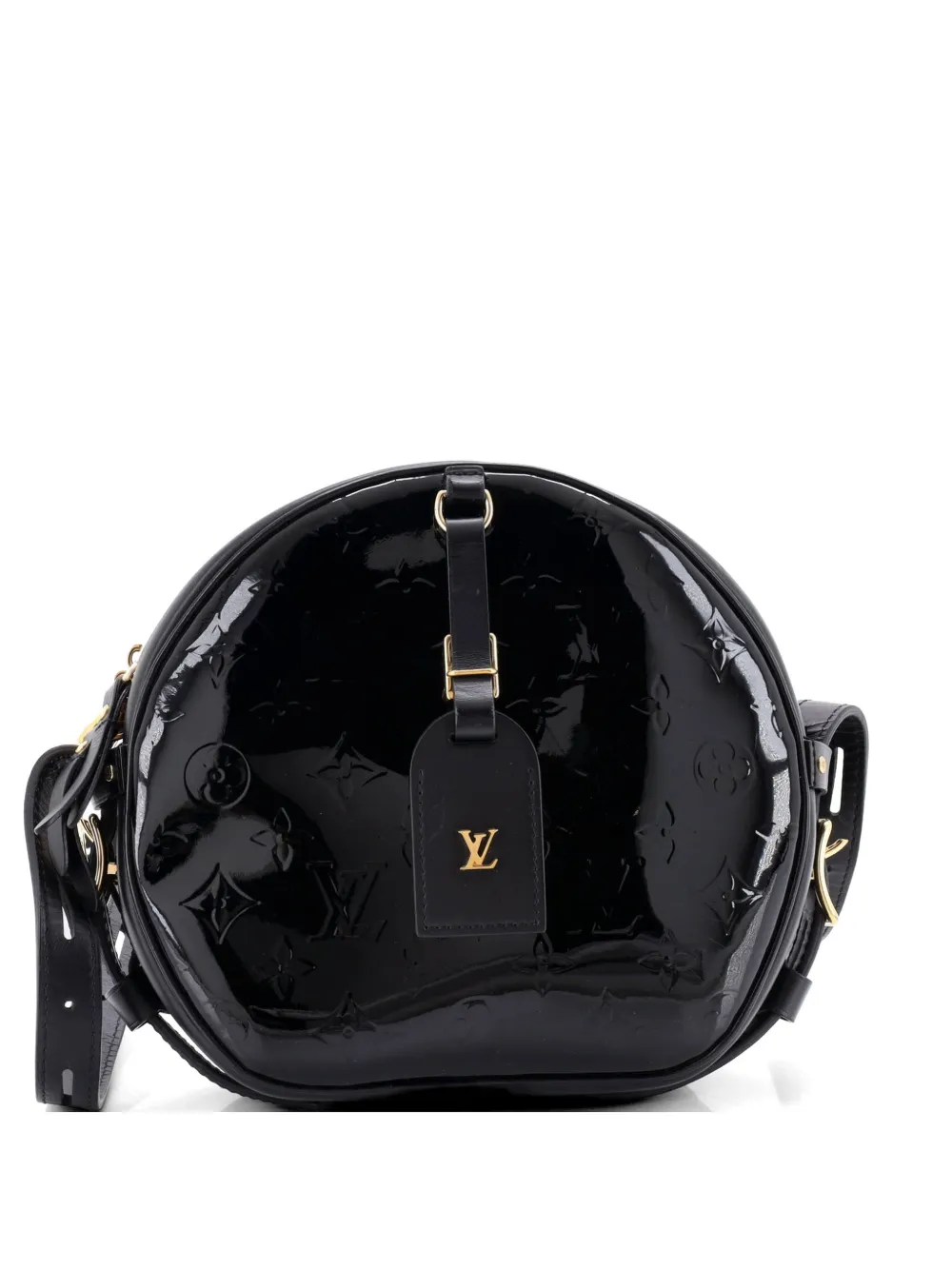 Louis Vuitton Pre-Owned Boite Chapeau Souple Bag Monogram Vernis MM crossbody bag - Schwarz