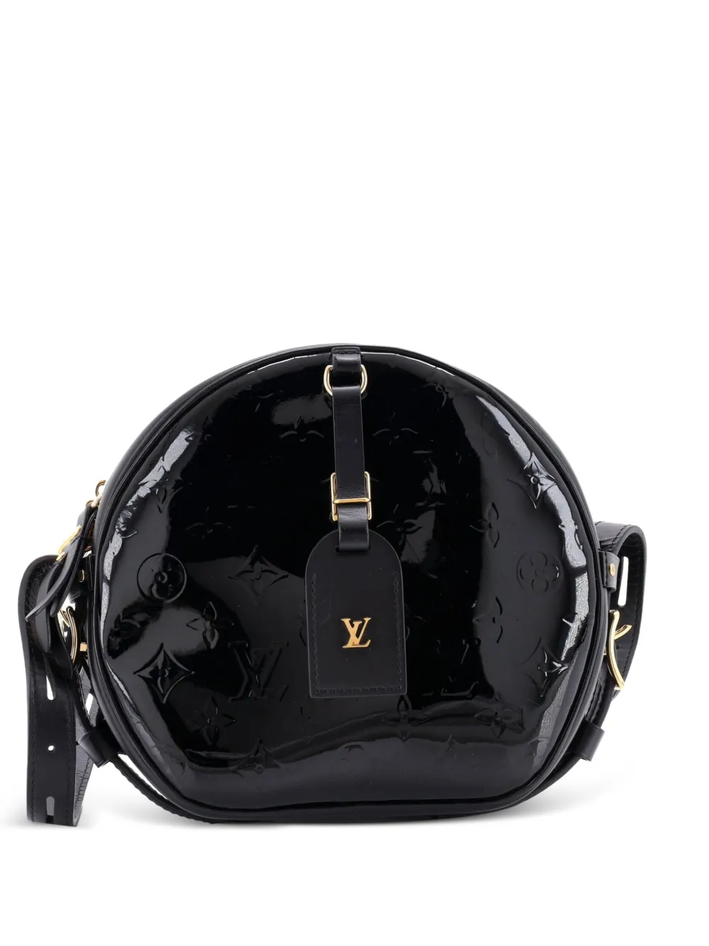 Louis Vuitton Pre-Owned Boite Chapeau Souple Bag Monogram Vernis MM crossbody bag - Schwarz