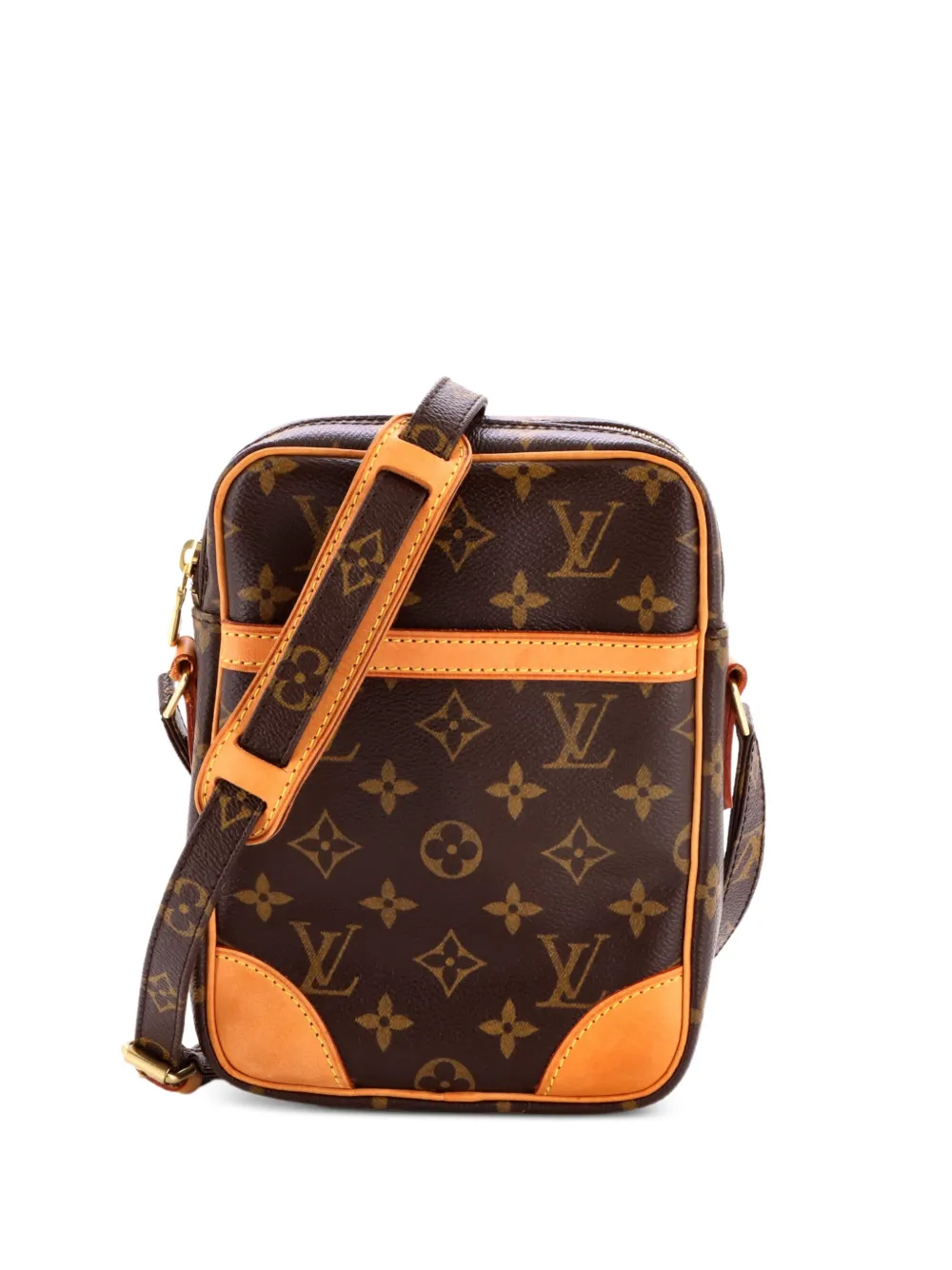 Louis Vuitton Pre-Owned Danube Handbag Monogram Canvas crossbody bag - Marrone