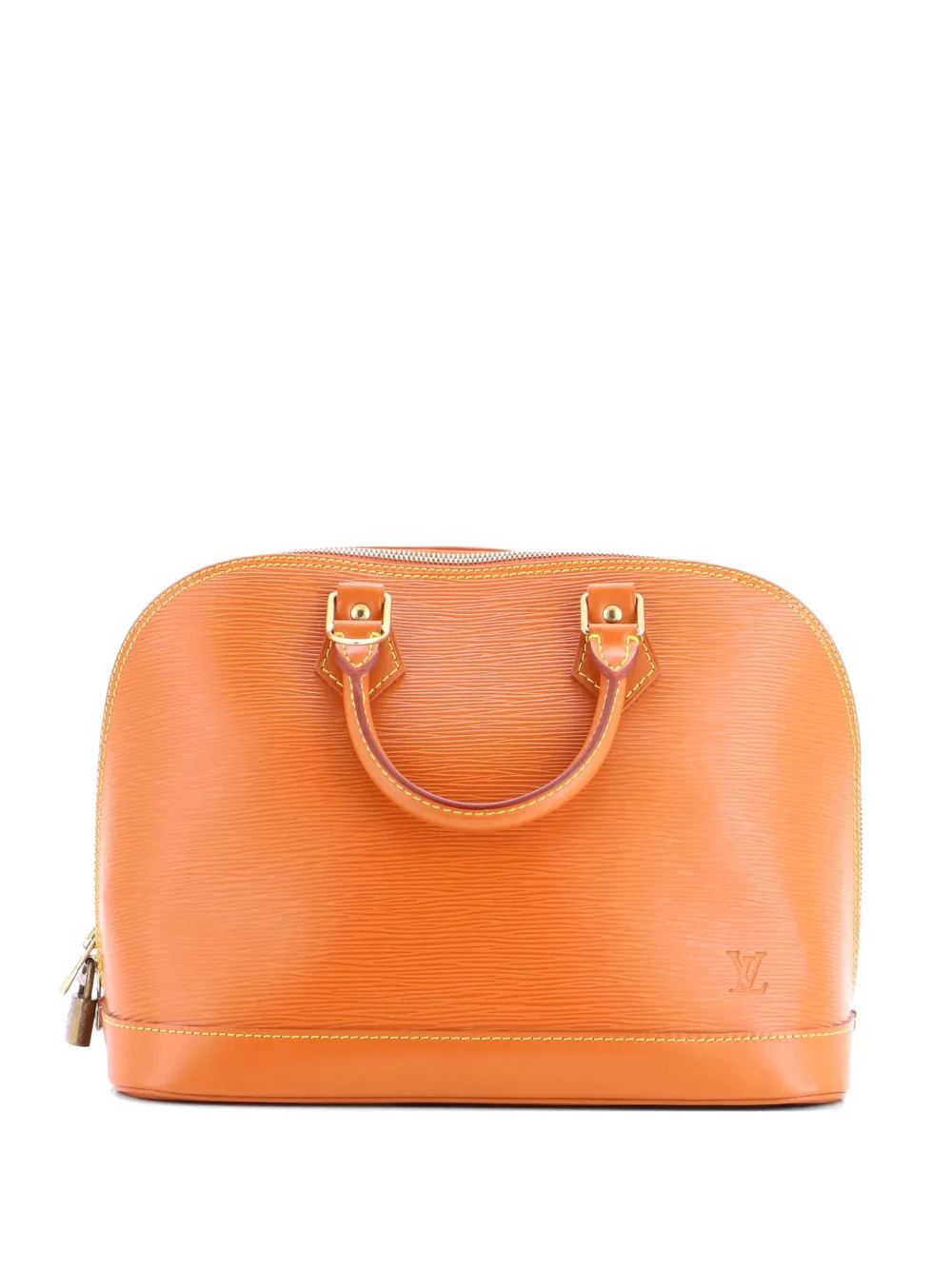 Louis Vuitton Pre-Owned PM Vintage Alma Handtasche Epi Satchel-Tasche - Braun