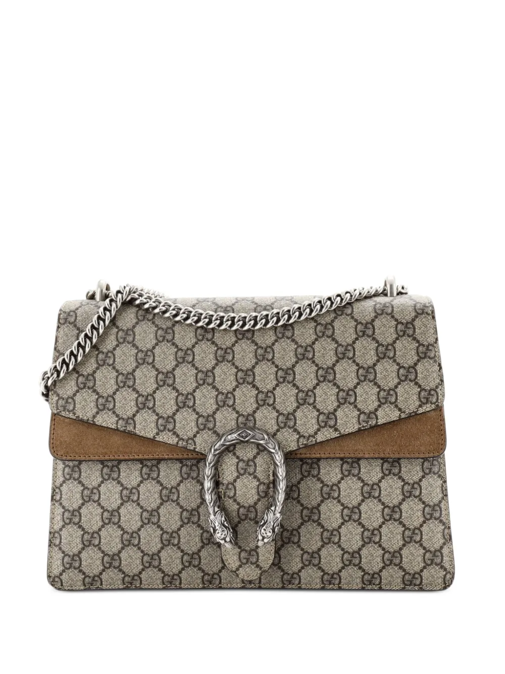 Gucci Pre-Owned Dionysus Bag GG Coated Canvas Medium shoulder bag - Marrone
