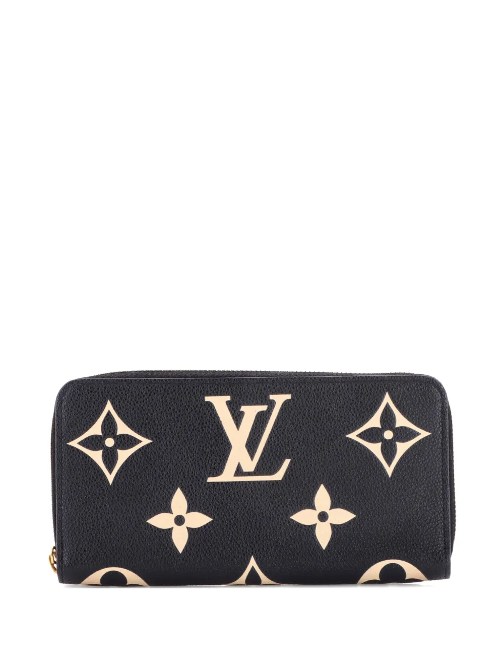 Louis Vuitton Pre-Owned Zippy Wallet Bicolor Monogram Empreinte Giant small wallets - Black
