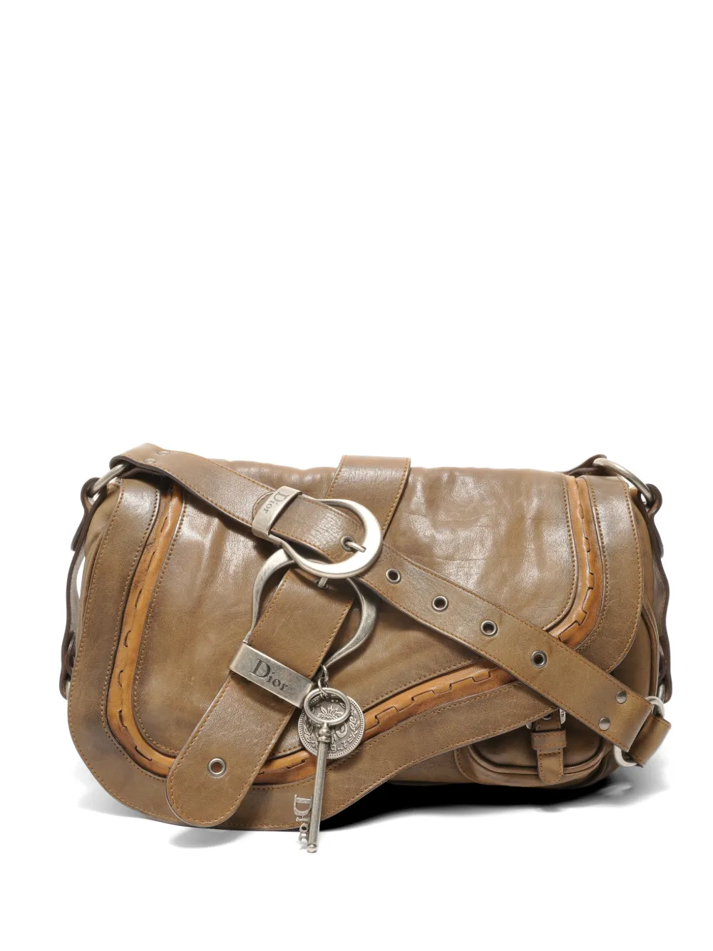 Christian Dior Pre-Owned 2006 Gaucho shoulder bag - Braun