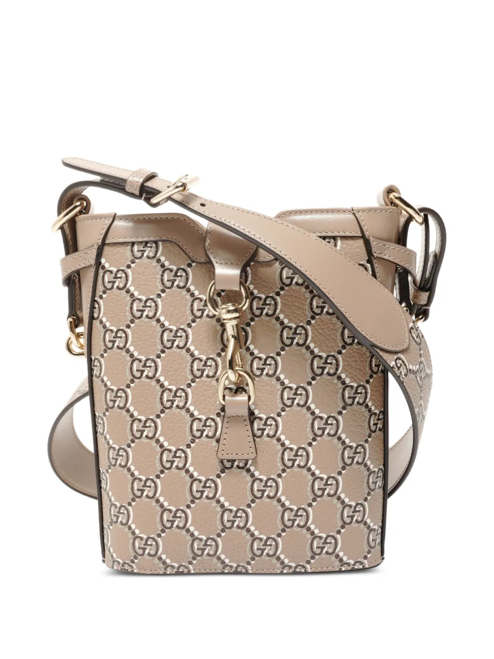 Gucci Pre-Owned 2015-2025s GG Shadow cross-body bag - Toni neutri