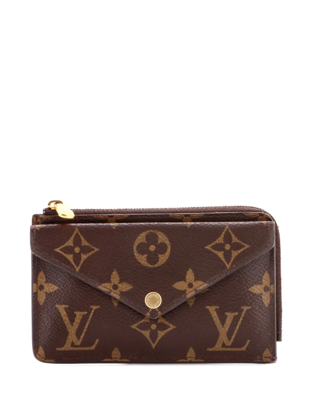 Louis Vuitton Pre-Owned Recto Verso Monogram Canvas card holder - Marrone