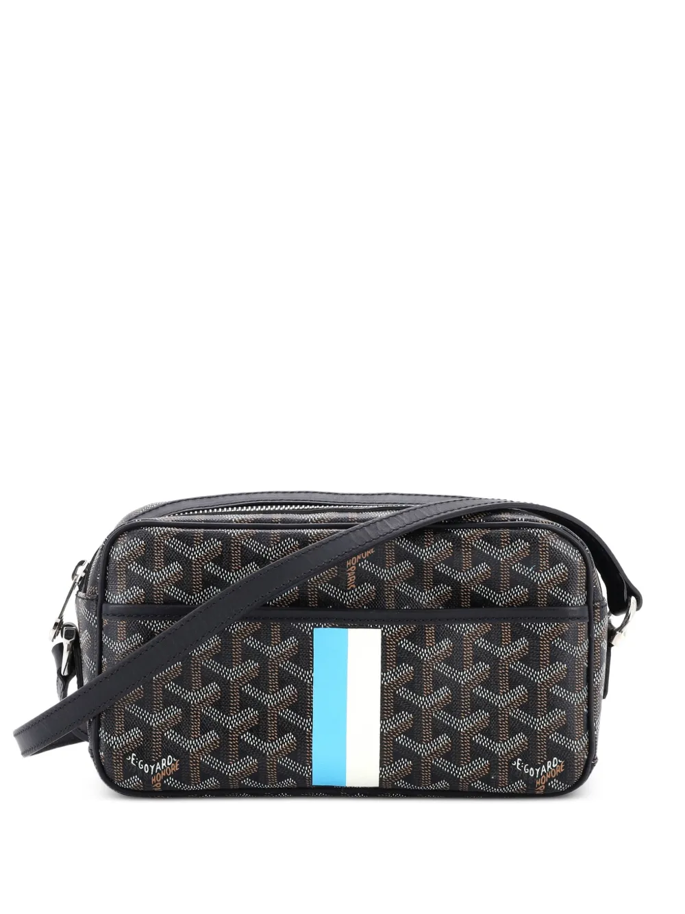 Goyard Pre-Owned Cap Vert Bag Printed Coated Canvas crossbody bag - Nero