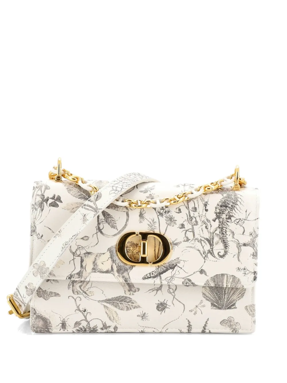 Christian Dior Pre-Owned Miss Caro Flap Bag Printed Leather Mini shoulder bag - Mehrfarbig