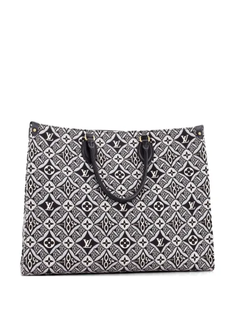 Louis Vuitton Pre-Owned OnTheGo Limited Edition Since 1854 Monogram Jacquard GM tote bag