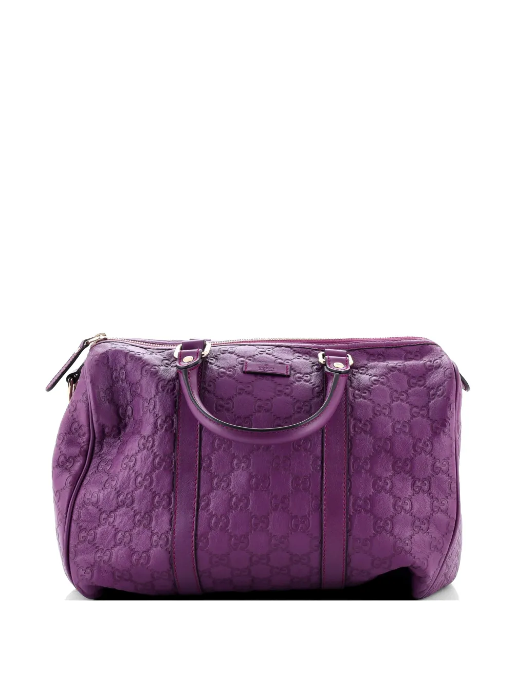 Gucci Pre-Owned Joy Boston Bag Guccissima Leather Medium handbag - Viola