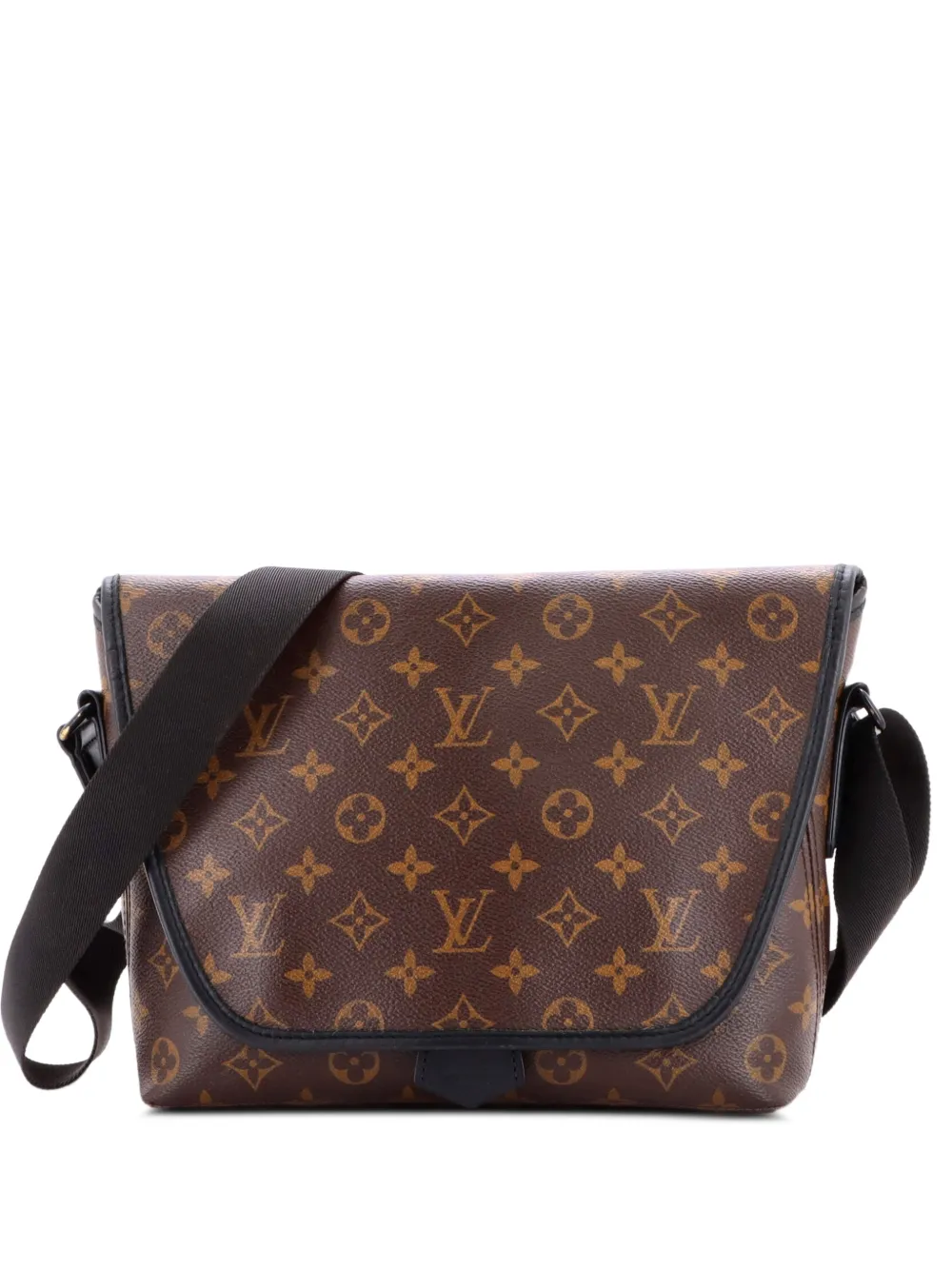 Louis Vuitton Pre-Owned Magnetic Messenger Bag Macassar Monogram Canvas crossbody bag - Marrone