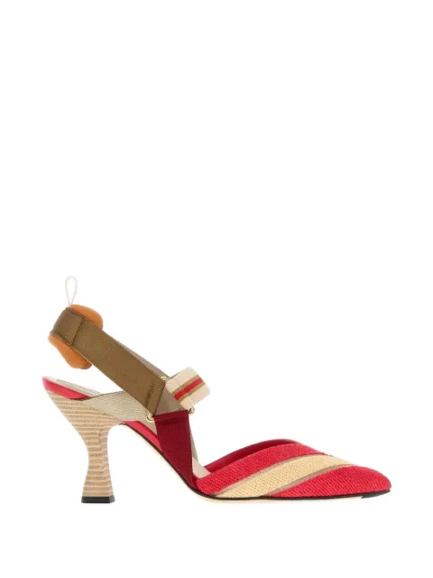 FENDI Colibrì embroidered pumps
