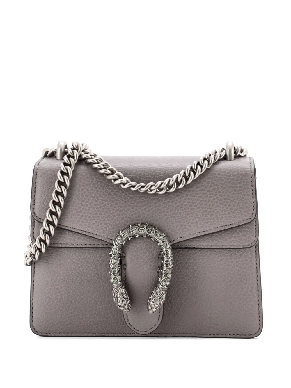 Gucci Pre-Owned Dionysus Bag Leather Mini crossbody bag - Grigio
