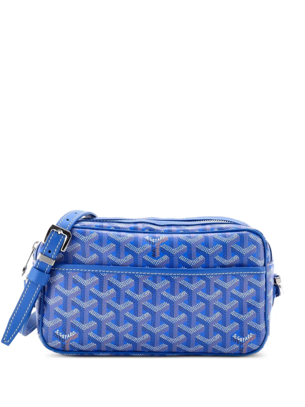 Goyard Pre-Owned Cap Vert Bag Coated Canvas crossbody bag - Blu