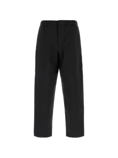 Herno elasticated-waistband trousers