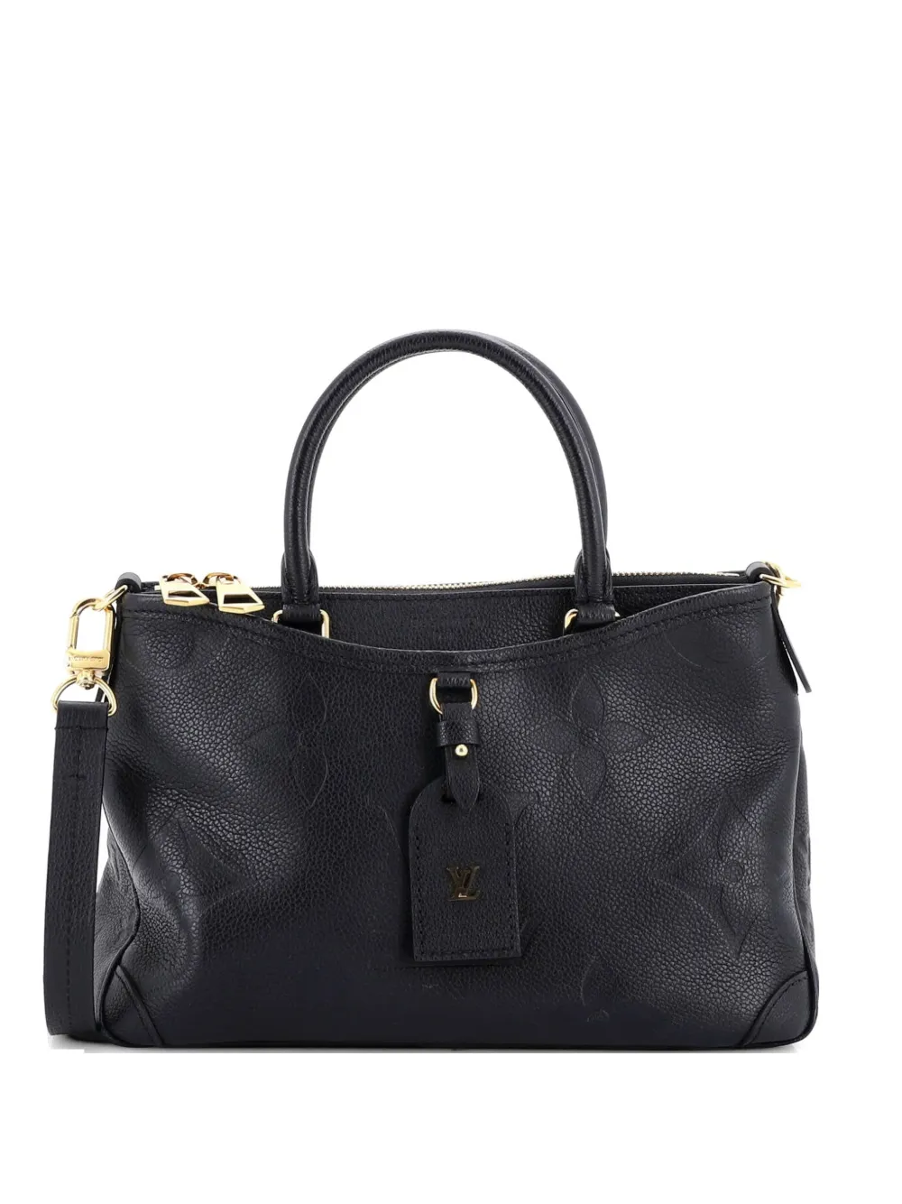 Louis Vuitton Pre-Owned Trianon Handbag Monogram Empreinte Giant PM satchel - Schwarz