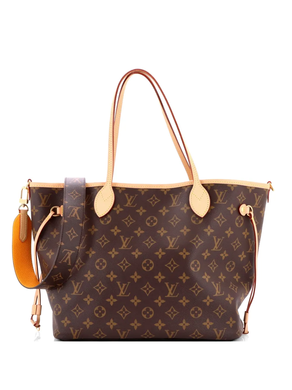 Louis Vuitton Pre-Owned Neverfull Bandouliere Inside Out Monogram Canvas and Textile MM tote bag - Braun