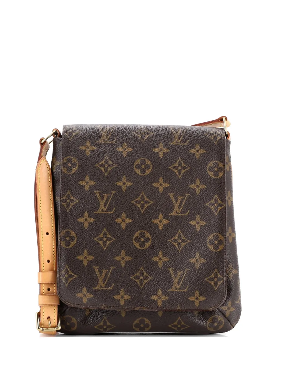 Louis Vuitton Pre-Owned Musette Salsa Handbag Monogram Canvas PM shoulder bag - Marrone