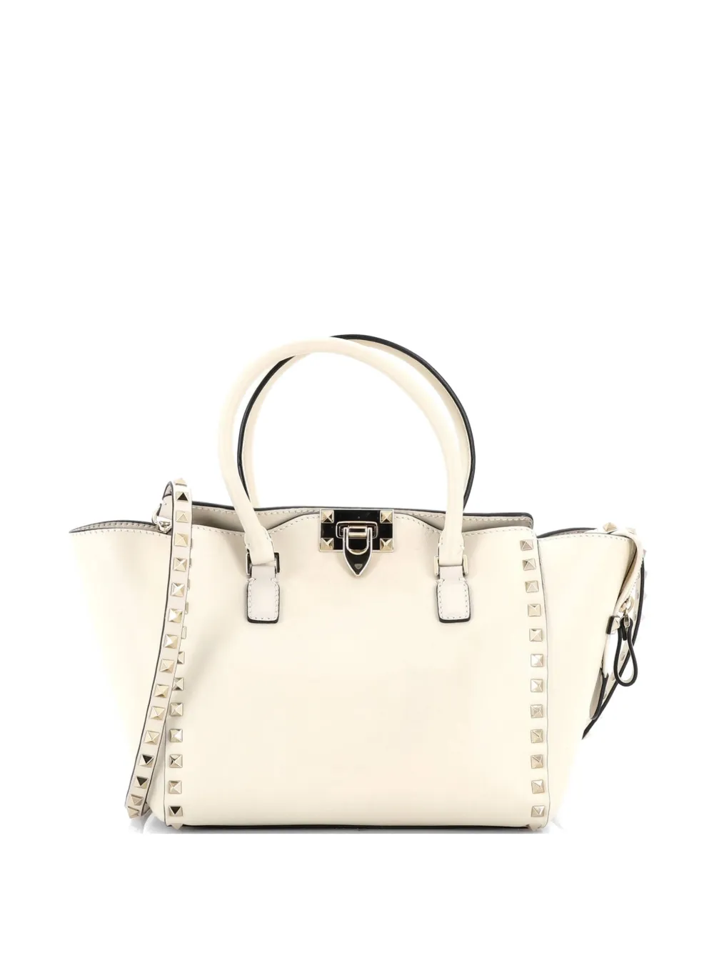 Valentino Garavani Pre-Owned Borsa tote Rockstud - Toni neutri