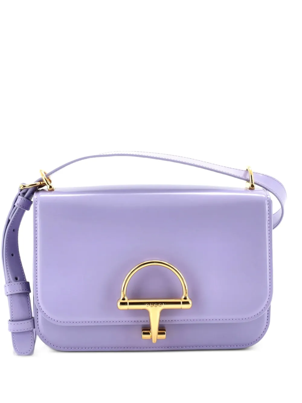 Gucci Pre-Owned Siena Leather Small shoulder bag - Viola