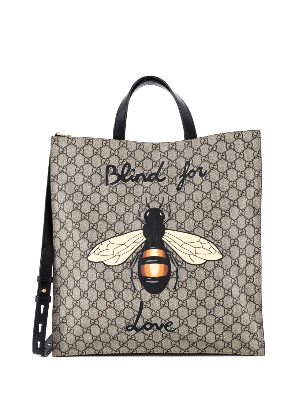 Gucci Pre-Owned Convertible Soft Open Printed GG Coated Canvas Tall tote bag - Marrone