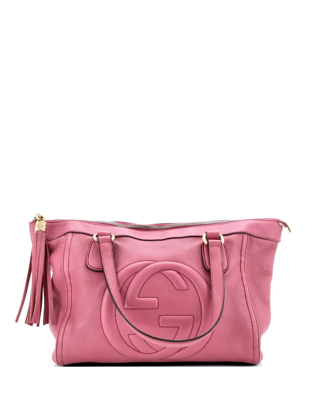 Gucci Pre-Owned Soho Zip Leather Small tote bag - Rosa