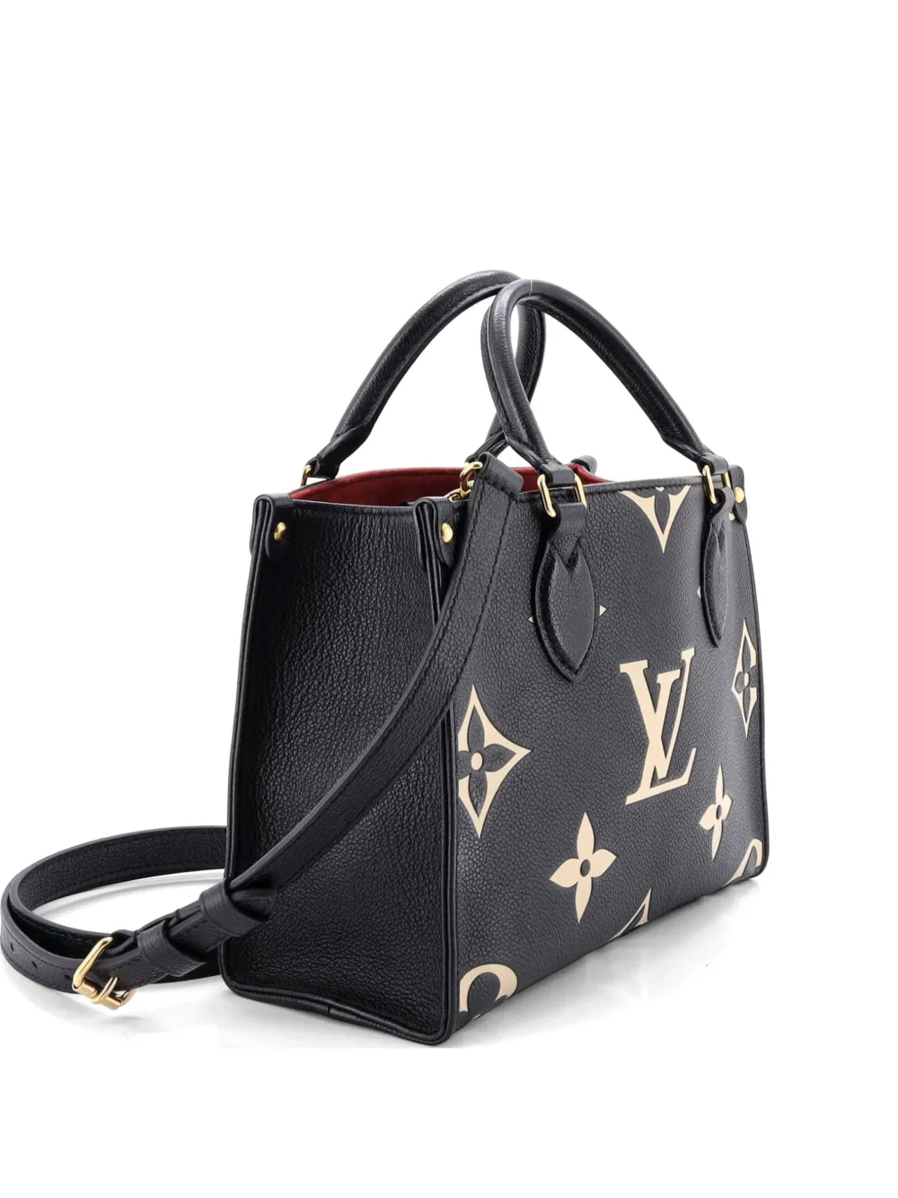 Louis Vuitton Pre-Owned OnTheGo Bicolor Monogram Empreinte Giant PM tote bag - Black