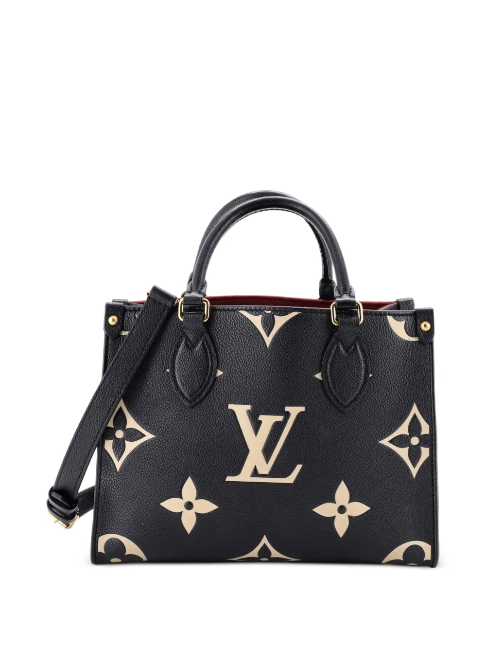 Louis Vuitton Pre-Owned OnTheGo Bicolor Monogram Empreinte Giant PM tote bag - Schwarz