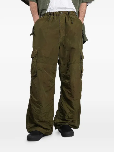 Comme des Garçons Homme creased drawstring cargo pants