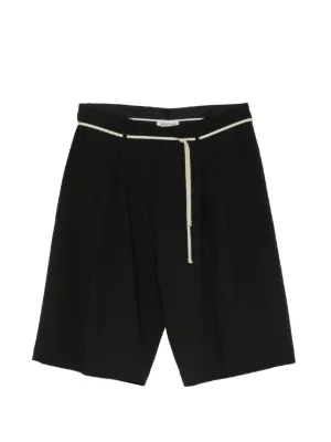 Willy Chavarria ストライプ バミューダショーツ | ブラック | FARFETCH JP