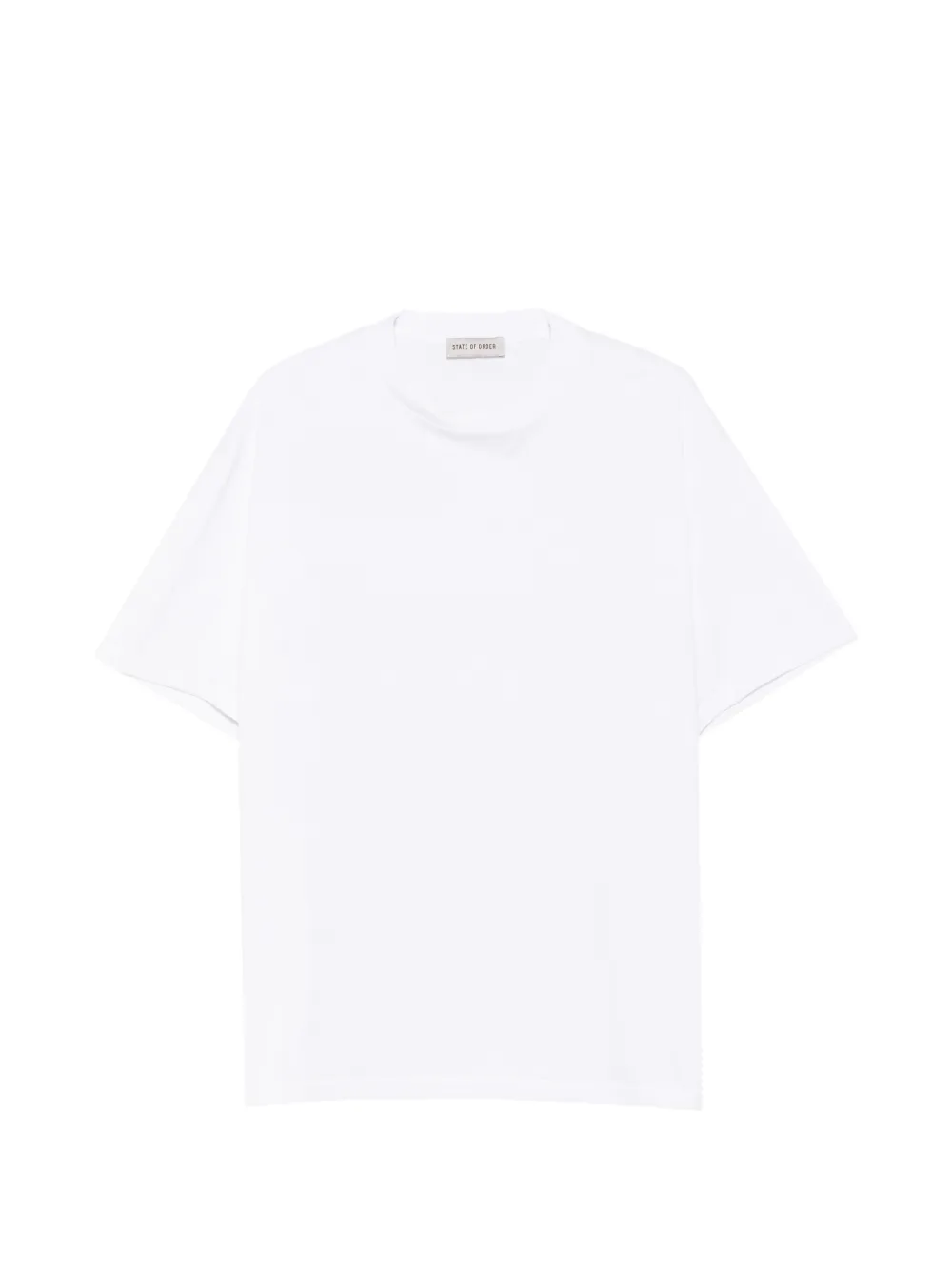 STATE OF ORDER Tika camouflage-appliqué T-shirt - Bianco