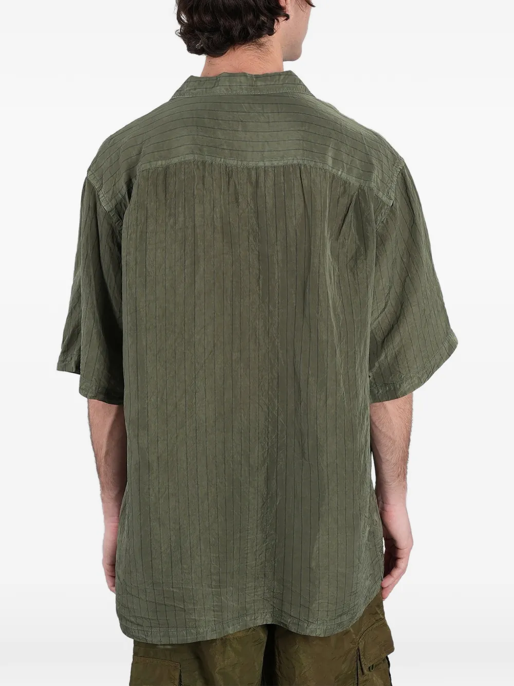 Comme des Garçons Homme Overhemd met korte mouwen Groen
