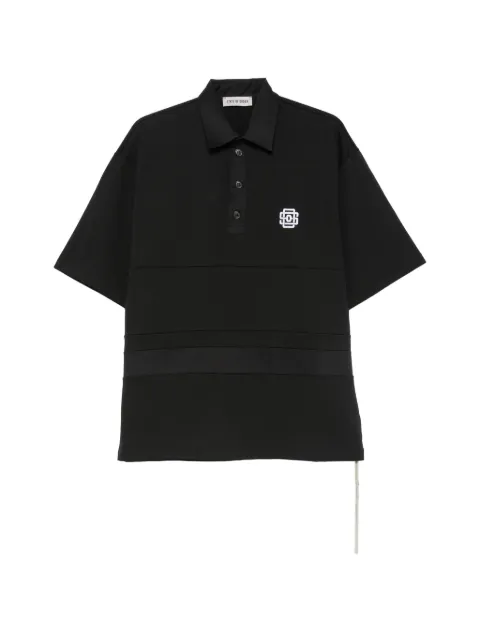 STATE OF ORDER logo-embroidered polo shirt