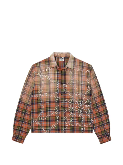 VALE FOREVER crystal-embellished Pumpkin Patch shirt