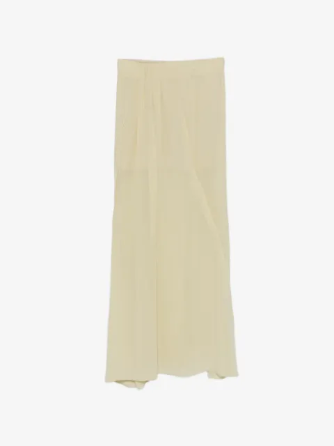 Alysi silk maxi skirt