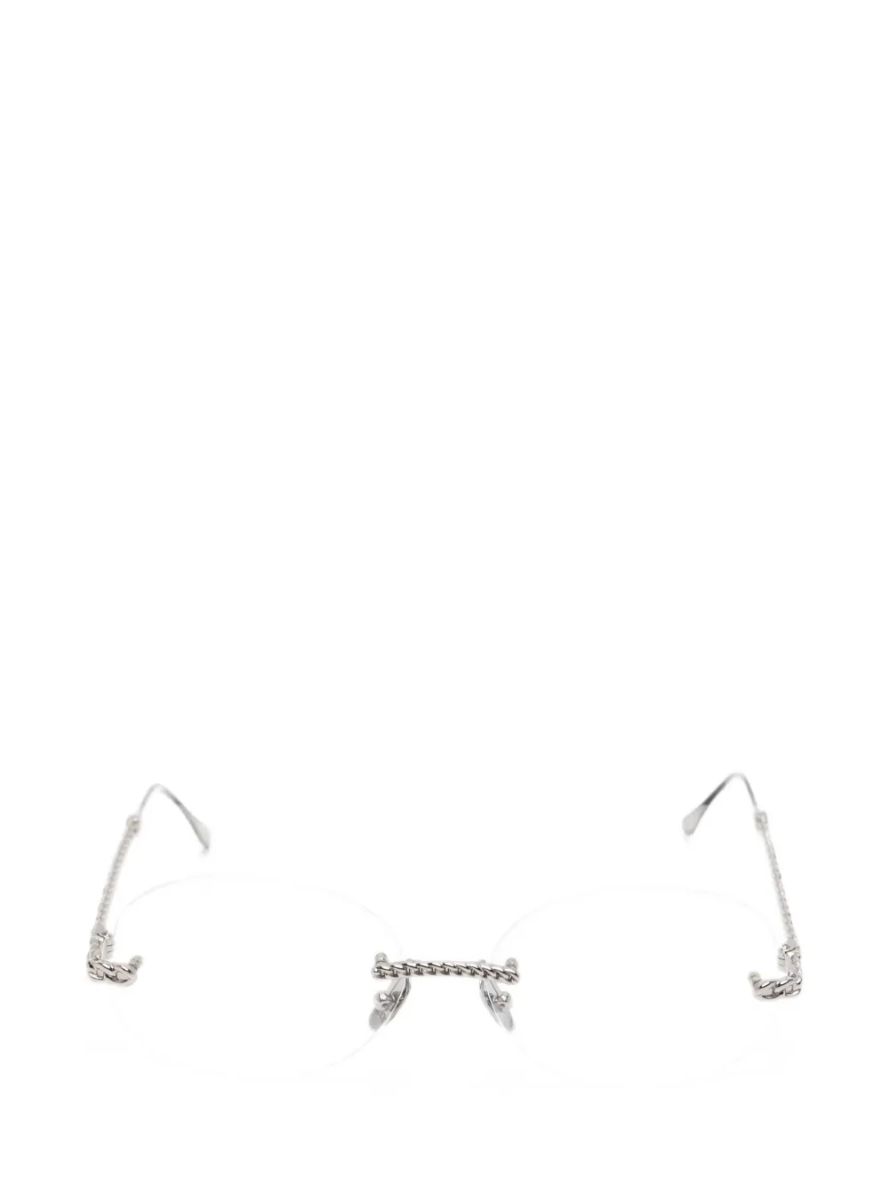 ANNA-KARIN KARLSSON rimless glasses - Argento