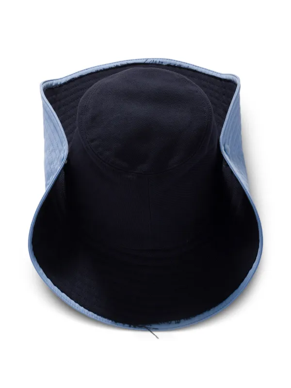 MIU MIU cowboyハット ネイビーMサイズ Miu Miu Drill Cowboy Hat | Blue | FARFETCH