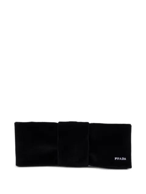 Prada Fermaglio in velluto