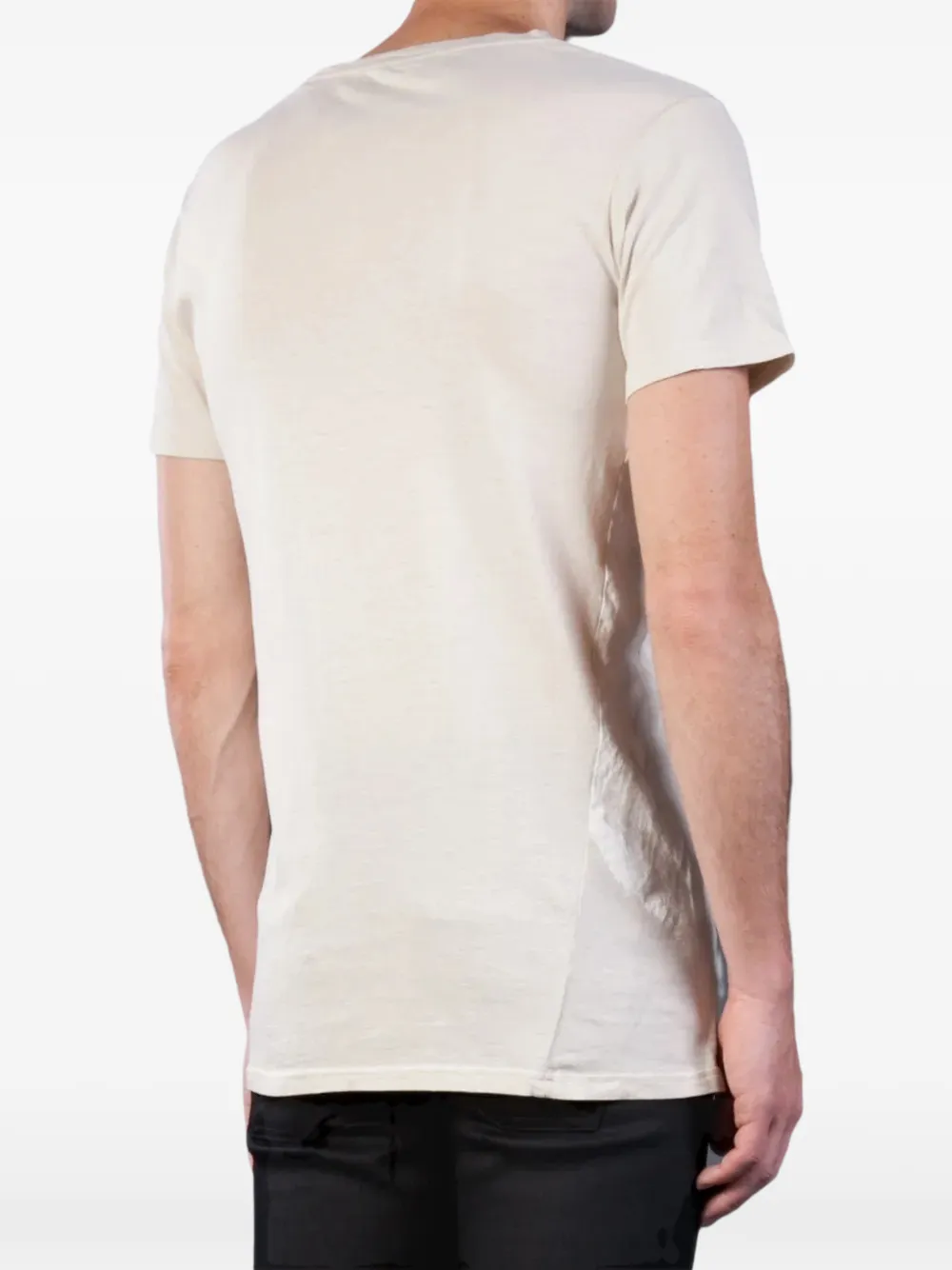 Balmain T-shirt met adelaarprint Beige